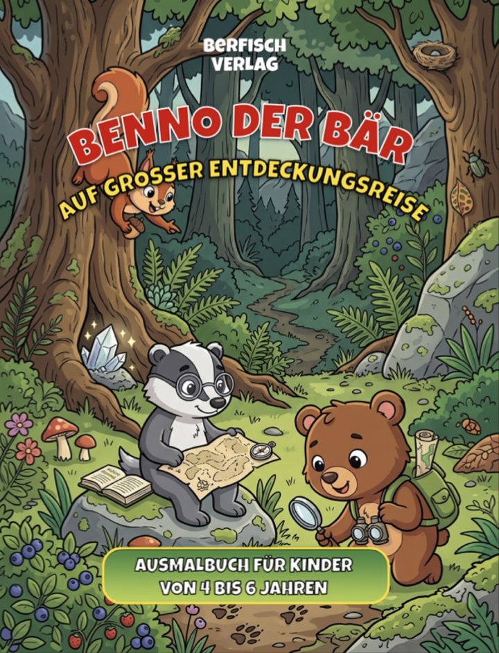 Cover: Benno der Bär auf großer Entdeckungsreise